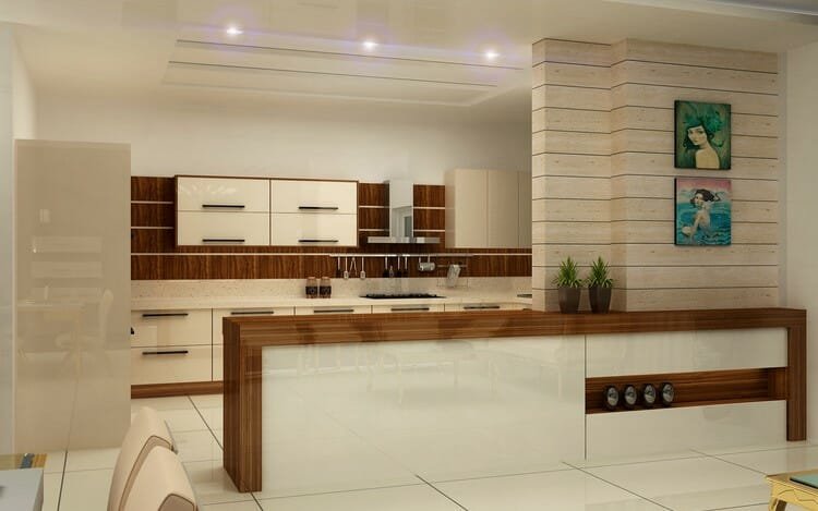 modern home interior design modern kitchen