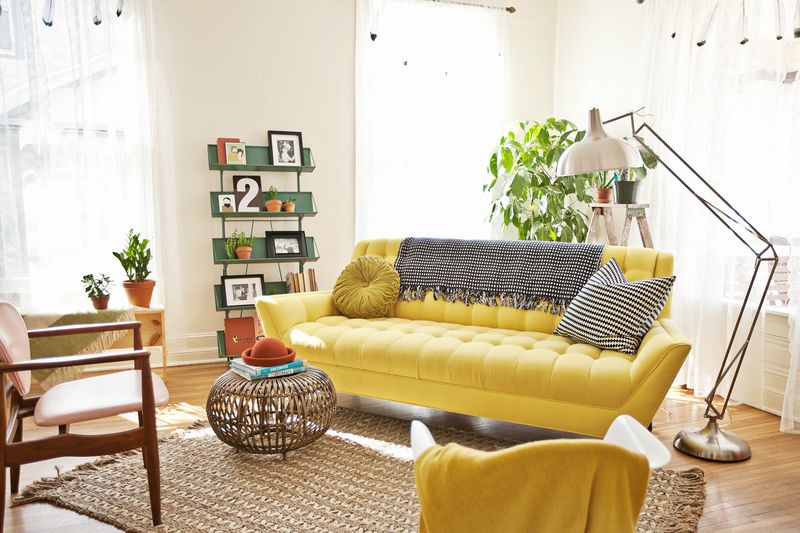 Yellow Cleveland Sofa