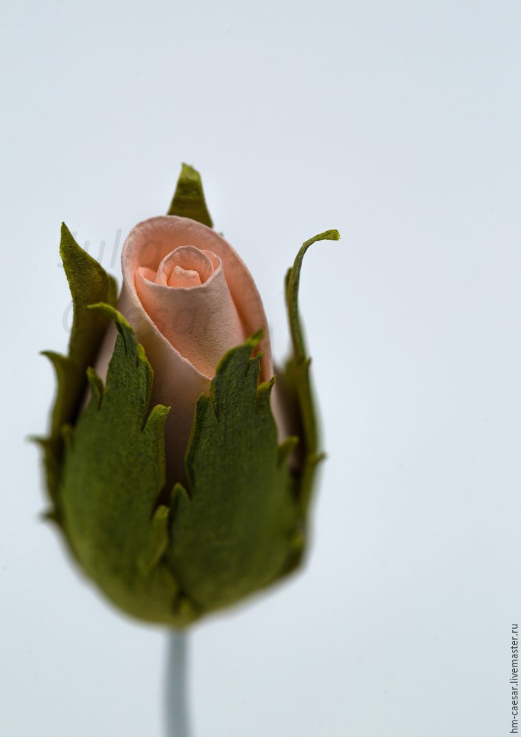 Делаем бутон розы из фоамирана, фото № 26