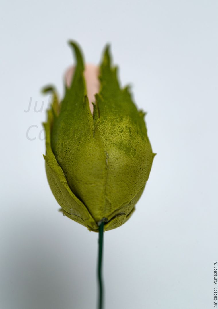 Делаем бутон розы из фоамирана, фото № 25