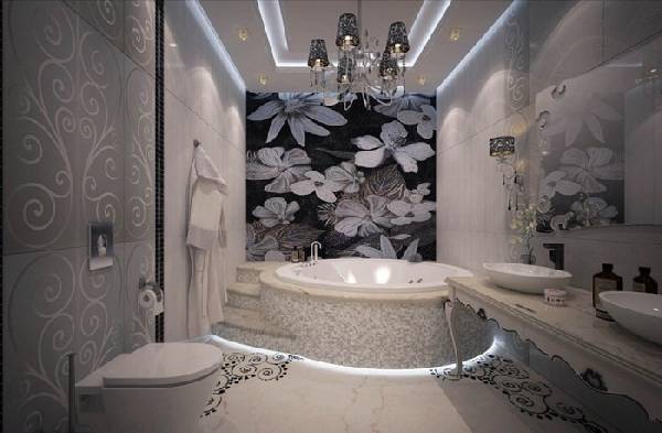 дизайн ванных комнат, совмещенных с туалетом фото, фото 10