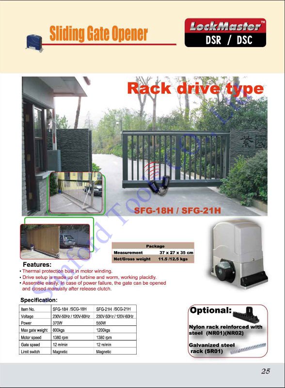 wiring diagram for automatic slidimg gate opener