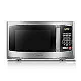 Toshiba EM925A5A-SS Microwave Oven with Sound On/Off ECO Mode and LED Lighting, 0.9 Cu. ft/900W, Stainless Steel