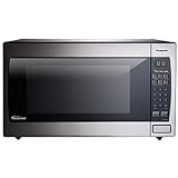 Panasonic Microwave Oven NN-SN966S Stainless Steel Countertop/Built-In with Inverter Technology and Genius Sensor, 2.2 Cubic Foot, 1250W