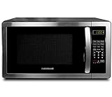 Farberware 1.1 Cu. Ft. Stainless Steel Countertop Microwave Oven With 6 Cooking Programs, LED Lighting, 1000 Watts