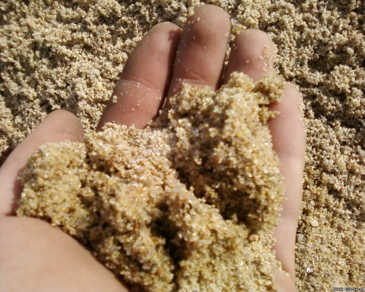 крупный песок для штукатурки