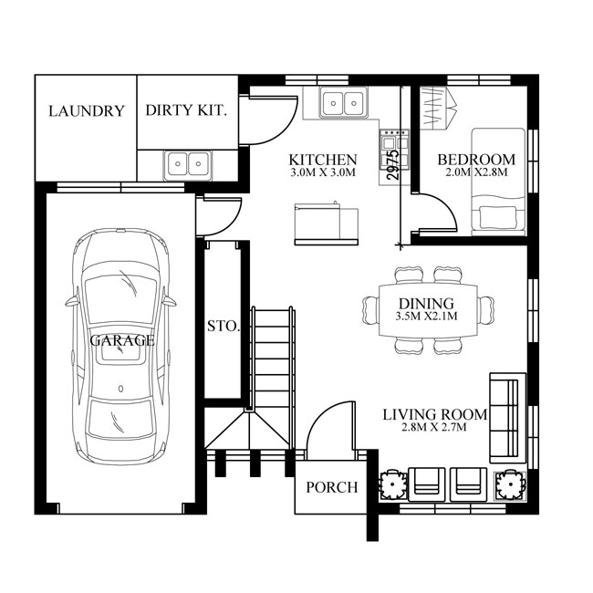 pinoy-house-design-2015015-ground-floor-plan