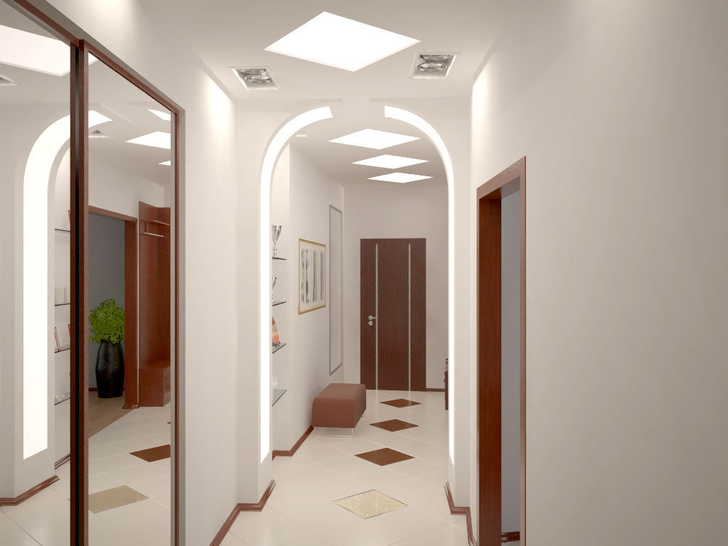 Дизайн арки в коридоре в квартире фото