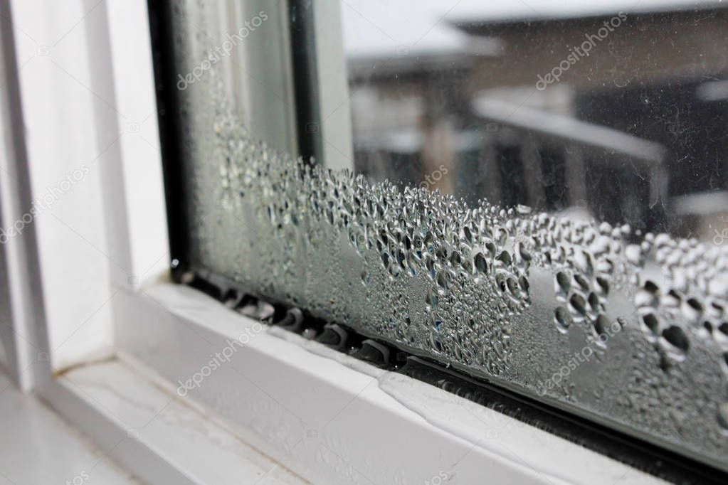 depositphotos 147307339 stock photo water condensation on windows during