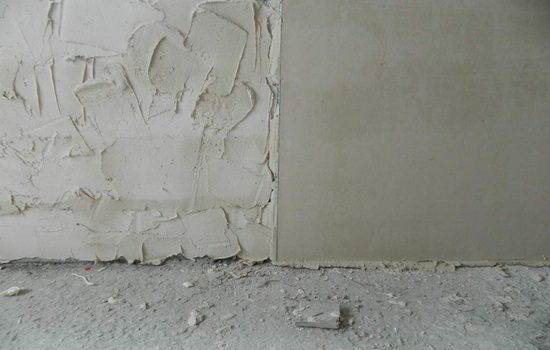Штукатурка бетонных стен – виды, подготовка, оштукатуривание
