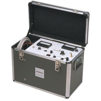 AC Hipots are recommended for dielectric withstand testing circuit breakers.
