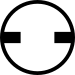 Screw Head - Flat with slot.svg
