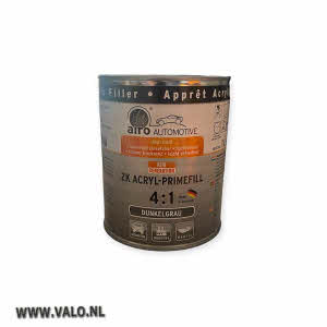 Airo acryl primefill donker grijs